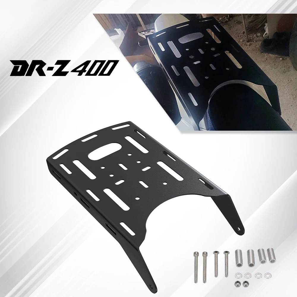 

For Suzuki DRZ400 DRZ400S DRZ400SM DRZ400E DRZ 400S 400SM Motorcycle Rear Luggage Rack Cargo Rack Support Shelf Holder Tail Rack