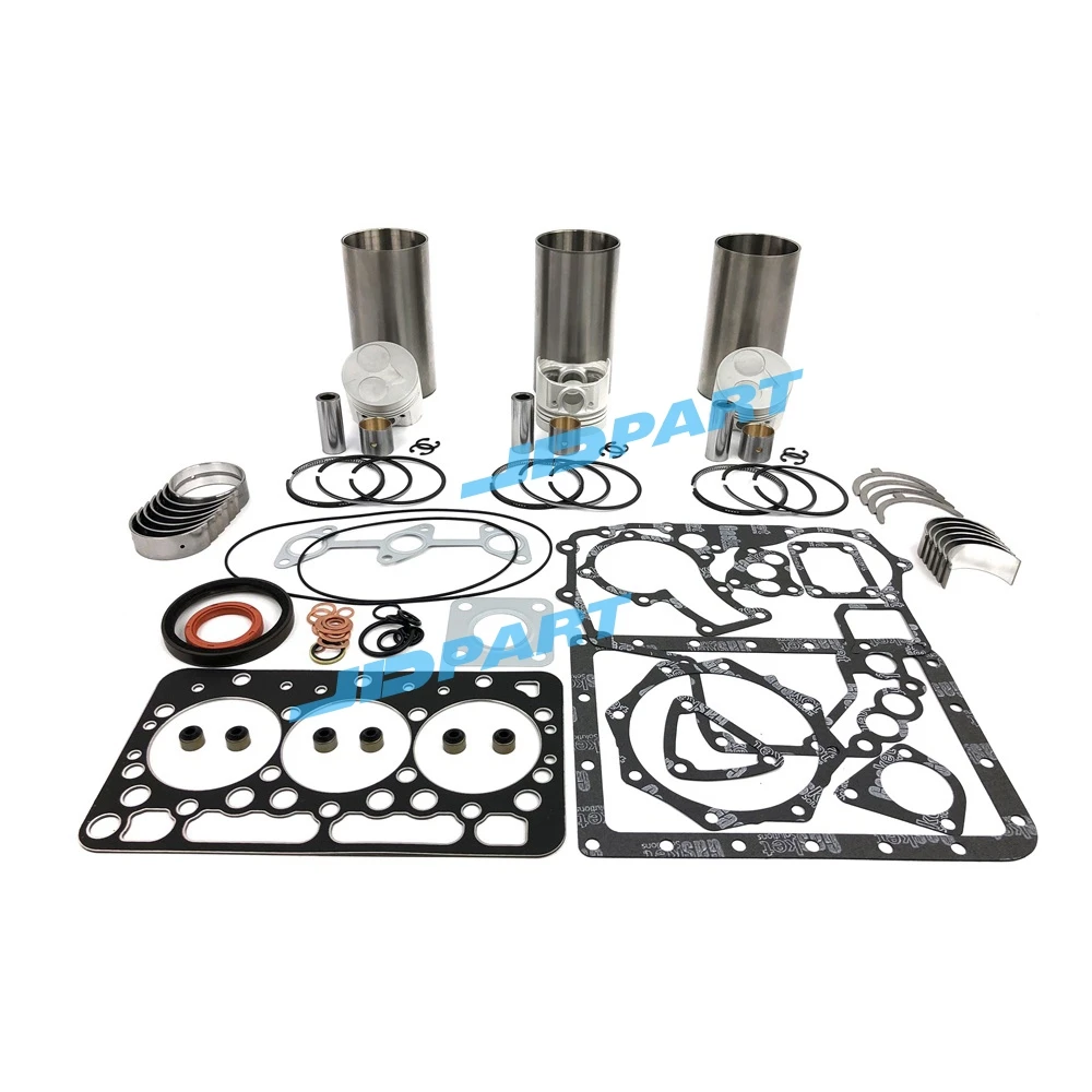 GL11000 Cylinder Liner Kit With Gasket Set Bearing For Kubota Engine Parts