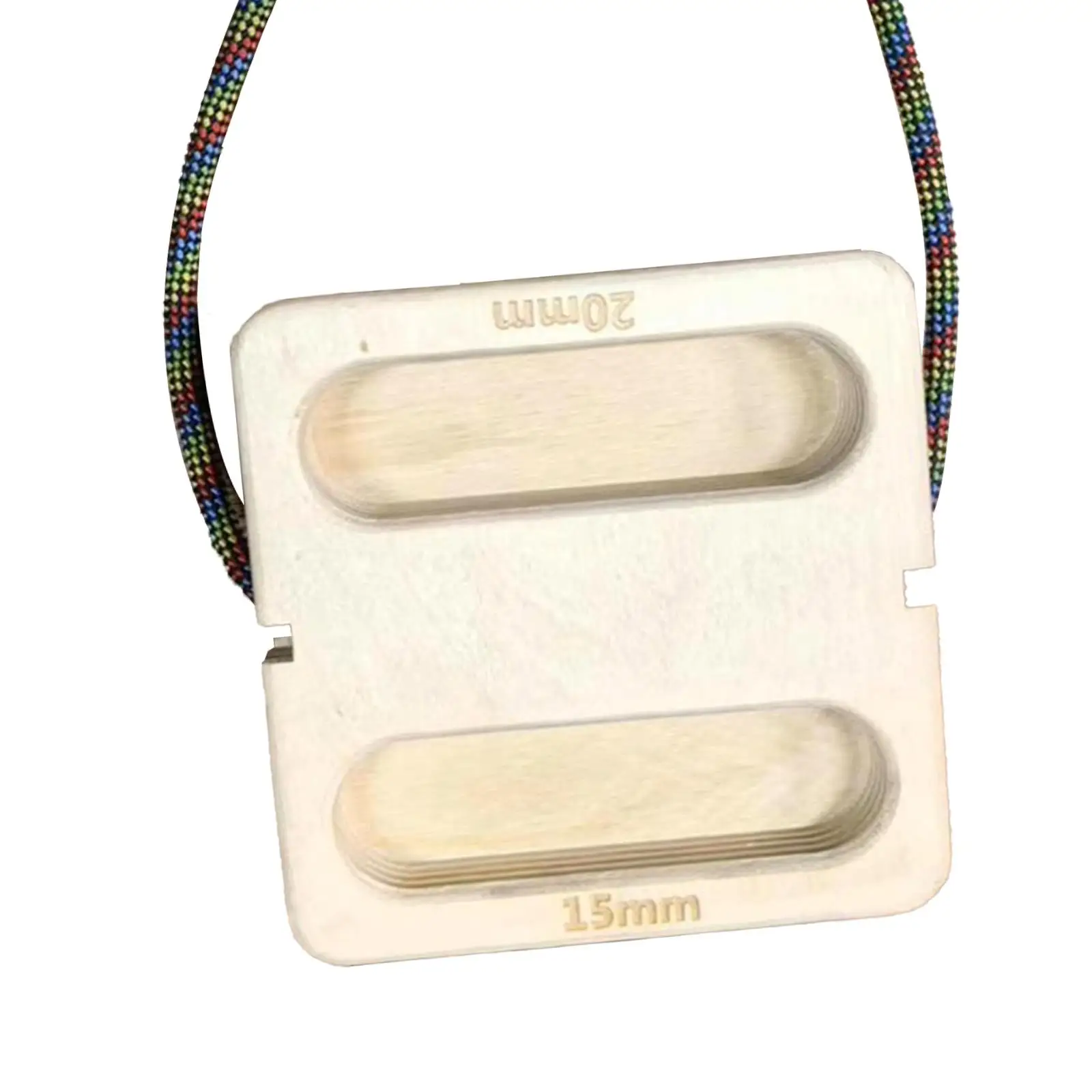 تسلق Hangboard المحمولة بناء القوة الأساسية تسلق الصخور التدريب اليد المعصم الساعد تقوية لوحة تعليق خشبية