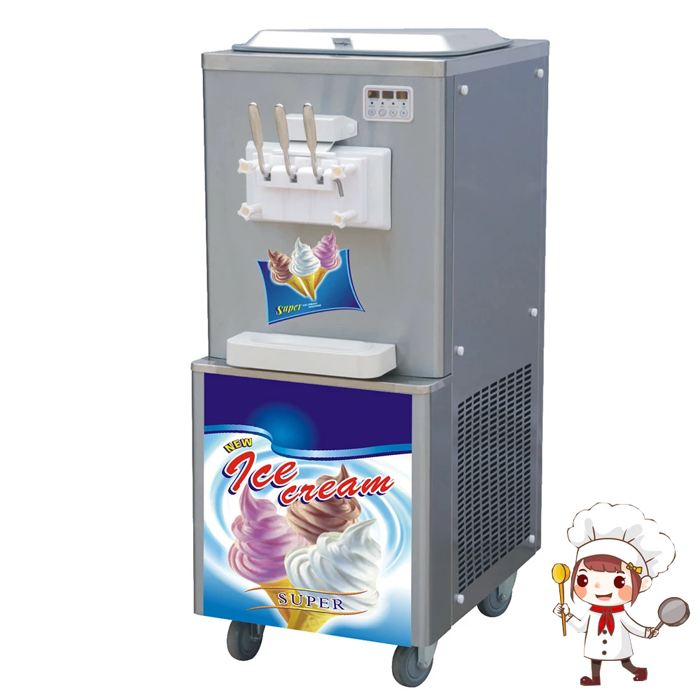 

2023 Hot Sale Professional Ice Cream Machine Commercial Soft Ice Cream Maker Manufacturer Soft Serve Ice Cream Machine for Sale