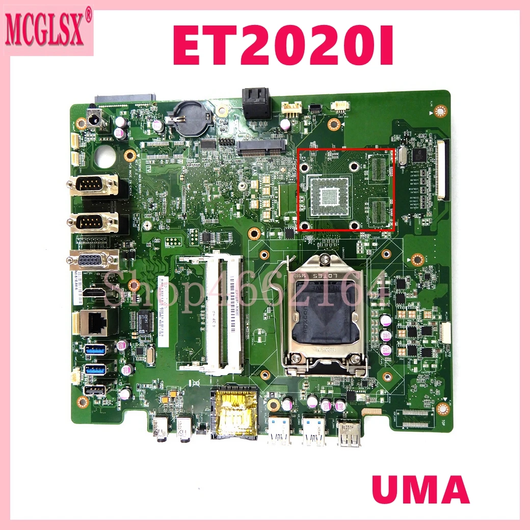 ET2020I  UMA  Motherboard For ASUS ET2020I all-in-one computer Mainboard 100% Tested OK