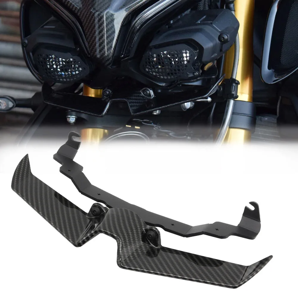 For MT10 SP 2022 2025 Front Spoiler with Wing Deflector Robust ABS Construction for Enhanced Motorcycle Performance