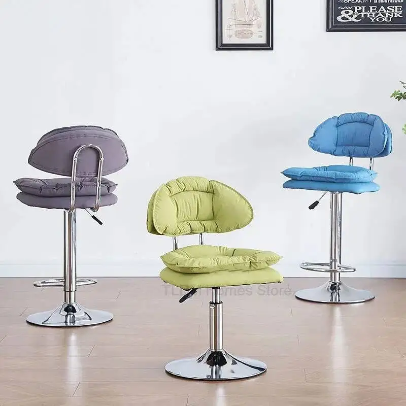 

Homelifting Bar Chair Backrest Rotating Bar Stool Commercial Counter Cash Register Chair Simple Front Desk High Bar Chairs m Top