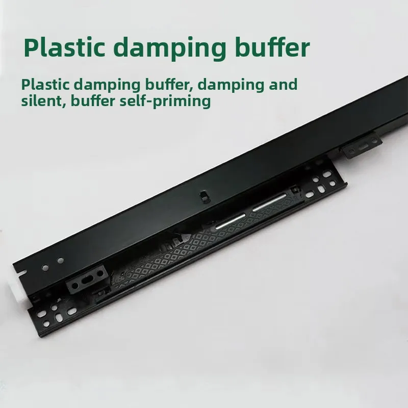 Bottom Mount Three Section Drawer Slide In Cold Rolled Steel Soft Close Or Push Open Rail To Mm Display Cabinets Furniture