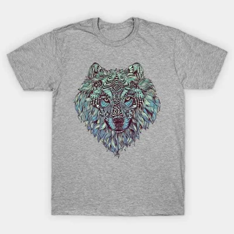 

Wolf Lone T Shirt S 5XL Fast Shipping