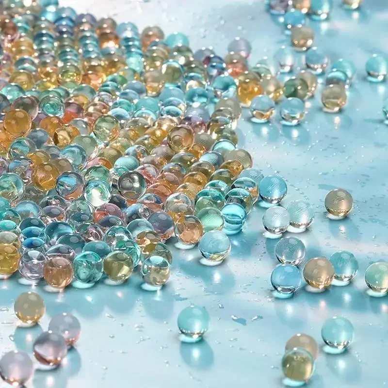 B10000 بلورات سحرية التربة الطين شفافة ملونة ألعاب أطفال حبات المياه للأطفال الزهور تزايد كرات الماء هيدروجيل #5