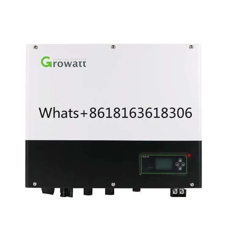 Growatt 10KW อินเวอร์เตอร์พลังงานแสงอาทิตย์ไฮบริด BH-UP 10000TL3สามเฟสแรงสูงพร้อม WIFI