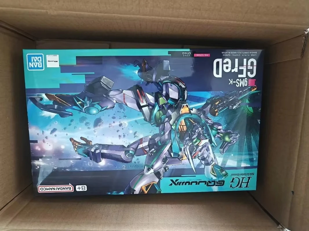 Original Bandai Officially Licensed Gundam GQuuuuuuX HG 1/144 GFreD GMS -k Premium Figure Model Ornament Collectible Toys Gifts