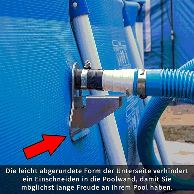 

YHOLI-держатели для труб для бассейна, опора для водопроводных труб, опорные кронштейны для шлангов для бассейна, аксессуары для предотвращения труб