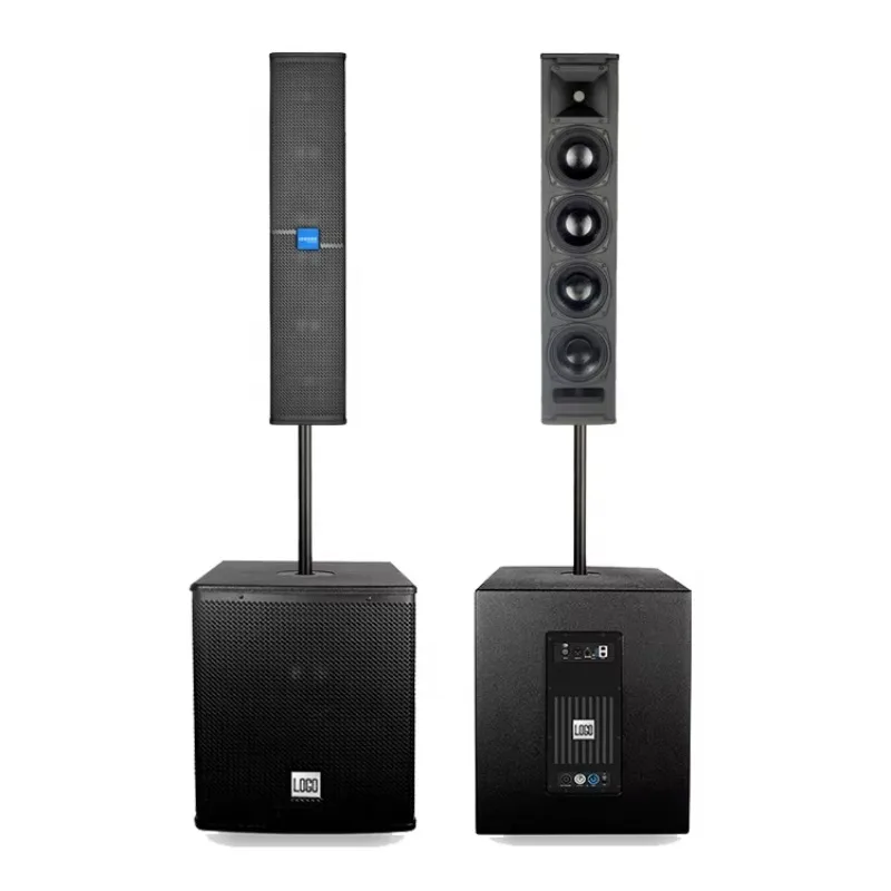 

KS406 HR15SP Профессиональный активный одиночный 15-дюймовый сабвуфер 4*6-дюймовый колонный динамик Динамики для конференций Наружное аудио