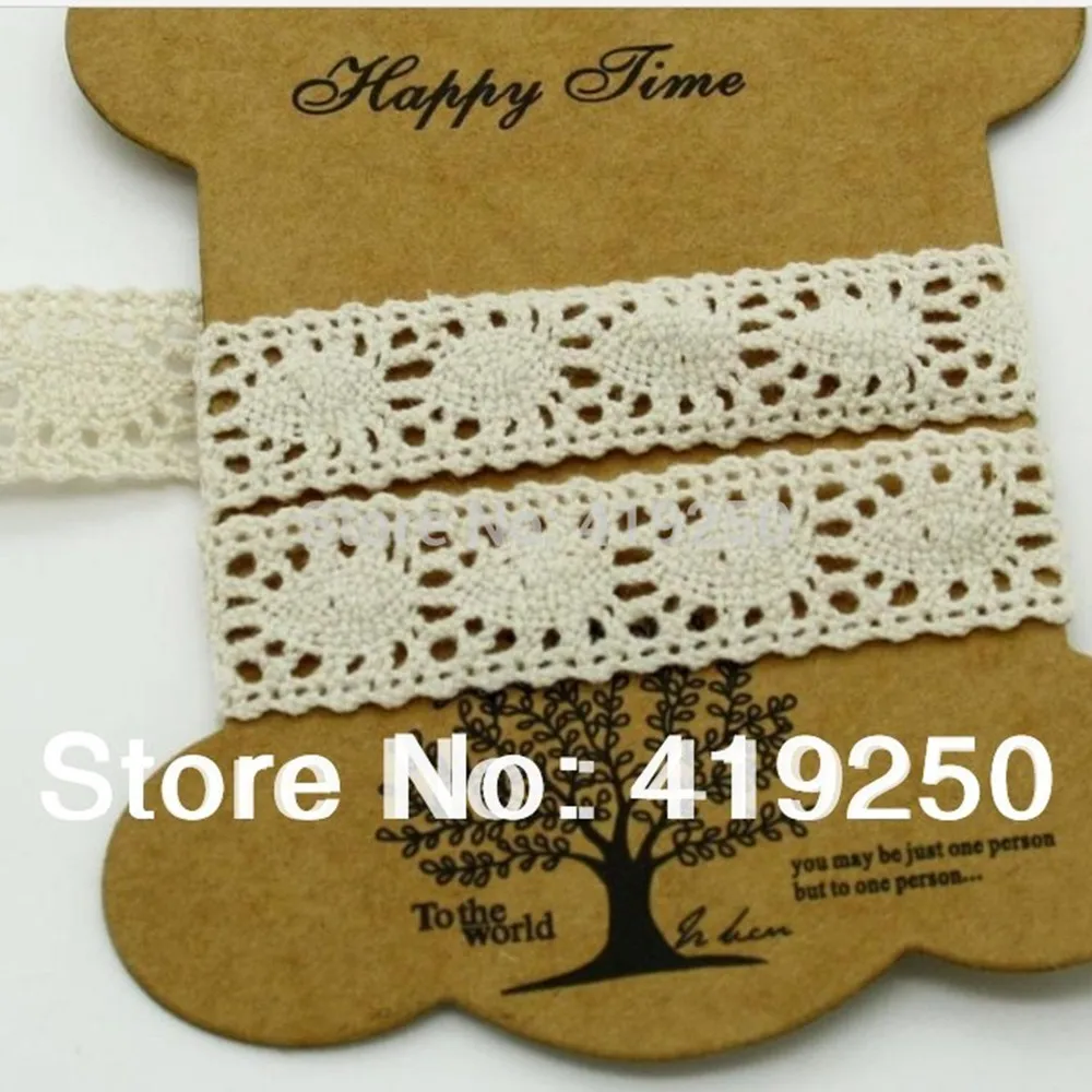 

200 Yard Cotton Lace COTTON CLUNY LACE TRIM - ~Beige COLOR wholesale