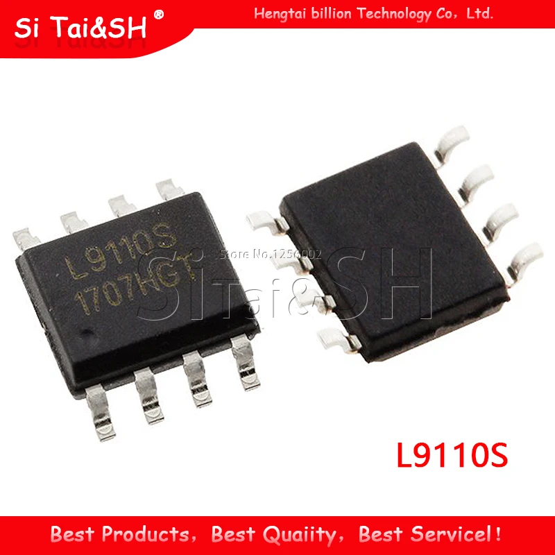 10PCS L9110S L9110 9110 SOP8 full bridge drive motor driver chip New and original SOP-8