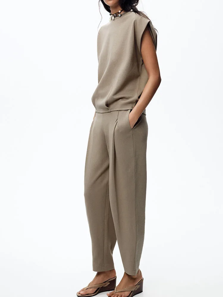 

Милая двусторонняя тканевая футболка, новая летняя коллекция, женские модные плиссированные брюки, этнический сценический костюм, традиционный ханьфу