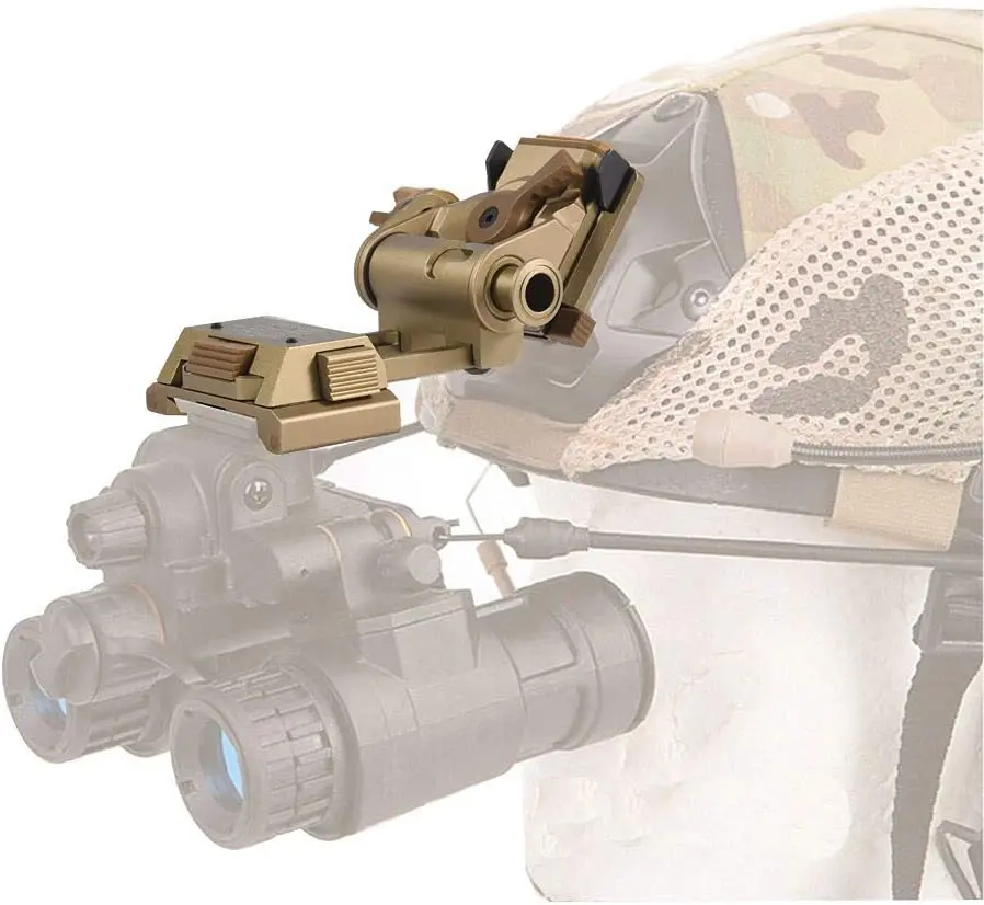 Tactical L4G24 Night Vision Goggles WILCOX Scope Mount Fast Helmet NVG PVS-18 QD Adapter Airsoft Weapons For IR Sight Hunting