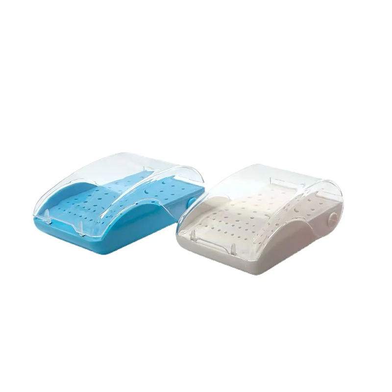 Dental Bur Holder Autoclave Plastic Sterilizer Placement Case Disinfection Box Drill Diamond Stand Dentist Lab Instrument Tools