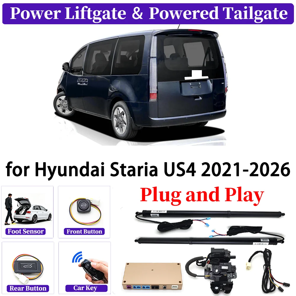 

for Hyundai Staria US4 2021-2026 OEM Upgrade Car Automatic Power Liftgate Kit Smart Auto Electric Tailgate System Strut Opener