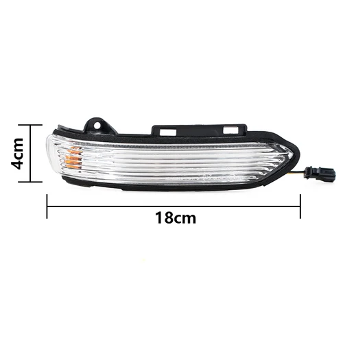 Imagen 2 del producto Lámpara de luz indicadora de espejo retrovisor lateral para SAIC MG ZS RX3 2017 2018 2019 2020 2021, accesorios de lámpara de luz de señal de giro de espejo