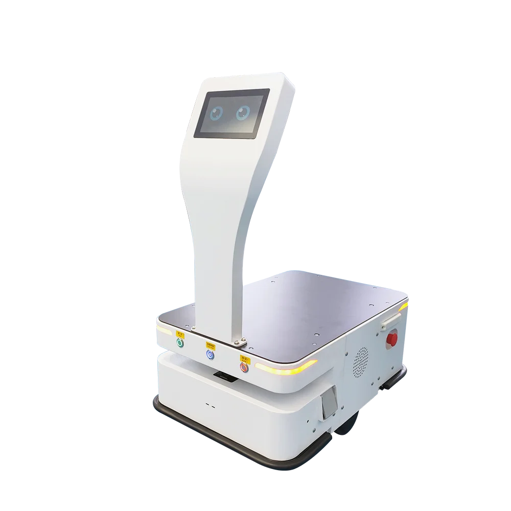 Picture 5: Mobile AGV Robot with 3D Visual Sensor Intelligent Obstacle Avoidance Amr 80kg Autonomous Trackless