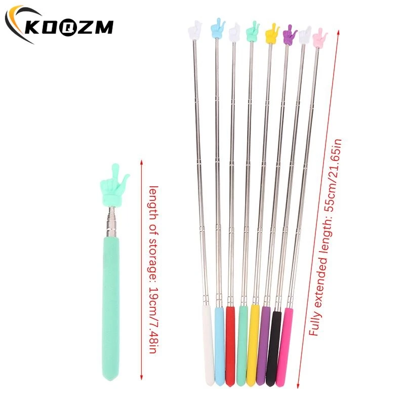 Retractable Teacher Pointer Telescopic Teaching Pointer Stick For Classroom Telescopic Teacher Pointer Retractable Pointer Hand
