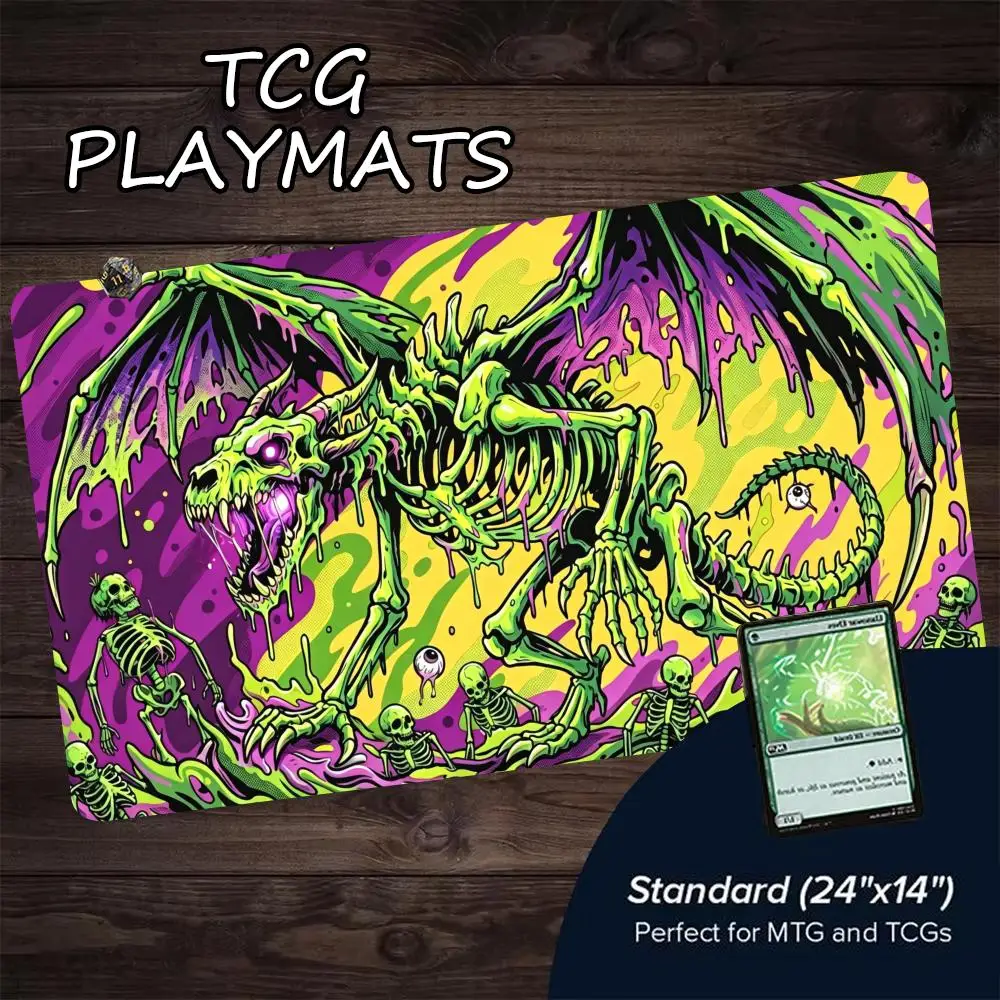 Terrifying Skull TCG Playmat 24