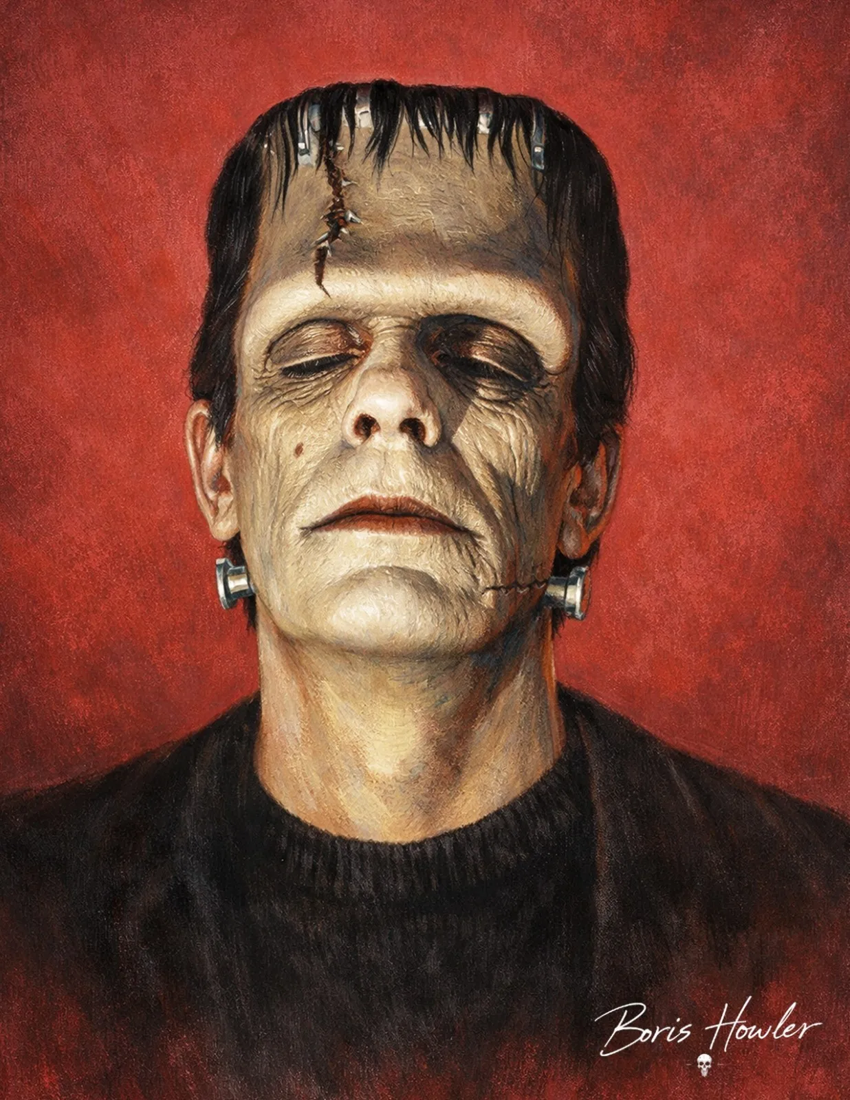 KARLOFF FRANKENSTEIN Muurposter Muurkunst Rome Decoratie