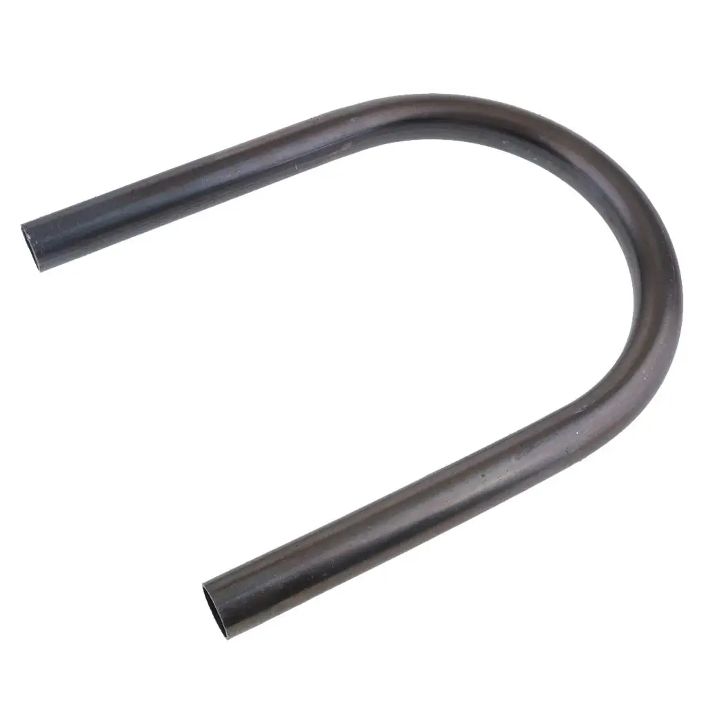 Dovewill 175mm Width Motorcycle Seat Frame Hoop Loop End Flat for Cafe Racer Bobber End Flat Motorcycle Rear Seat Loop