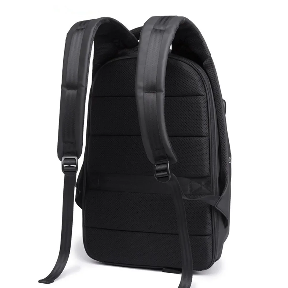 Mochila masculina de alta qualidade, 17 espaços, viagem de fim de semana, repelente de água, bolsa para laptop, computador de negócios, mochila escolar masculina