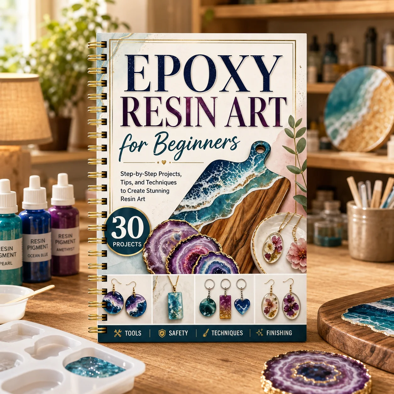 Arte con Resina Epoxi para Pri - Resin Art Guide Free reseña y precio