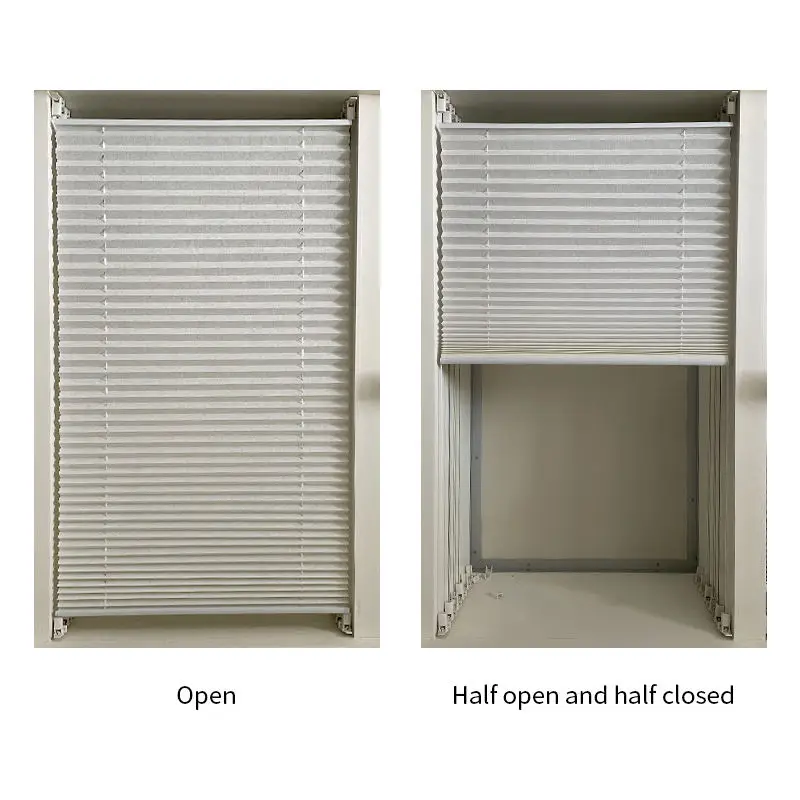 Customized Design Light Filtering Noise Reduction Easy Install Cellular Shades Honeycomb Blinds For Bedroom