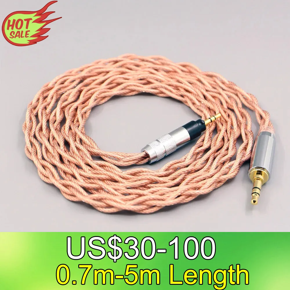 

LN007800 Graphene 7N OCC Shielding Coaxial Mixed Earphone Cable For Sennheiser Urbanite XL On/Over Ear Headphone 4 core 1.8mm