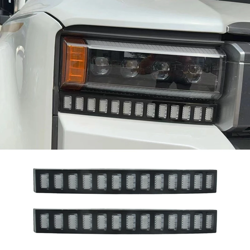 

Светодиодные дневные ходовые огни для Toyota Prado LC250 Land Cruiser 250, автомобильные аксессуары