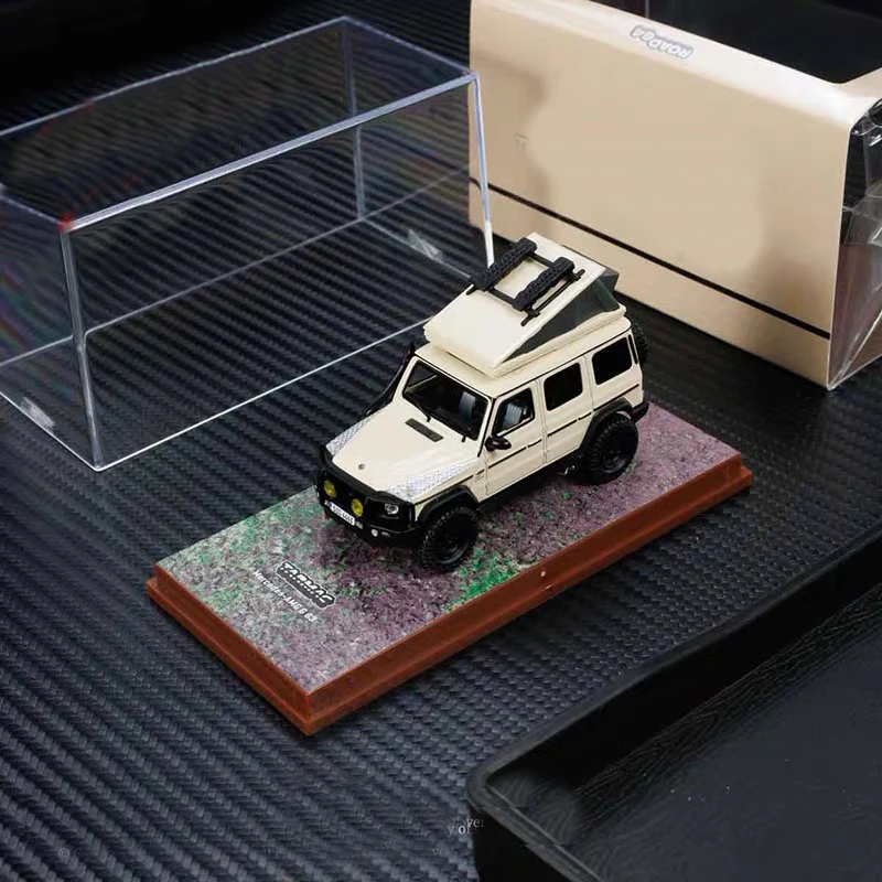 

Отлитый под давлением оригинал в масштабе 1:64 Benz G63 TW Кемпинг издание имитация из сплава Модель автомобиля дисплей коллекционный подарок Сувенирный Декор