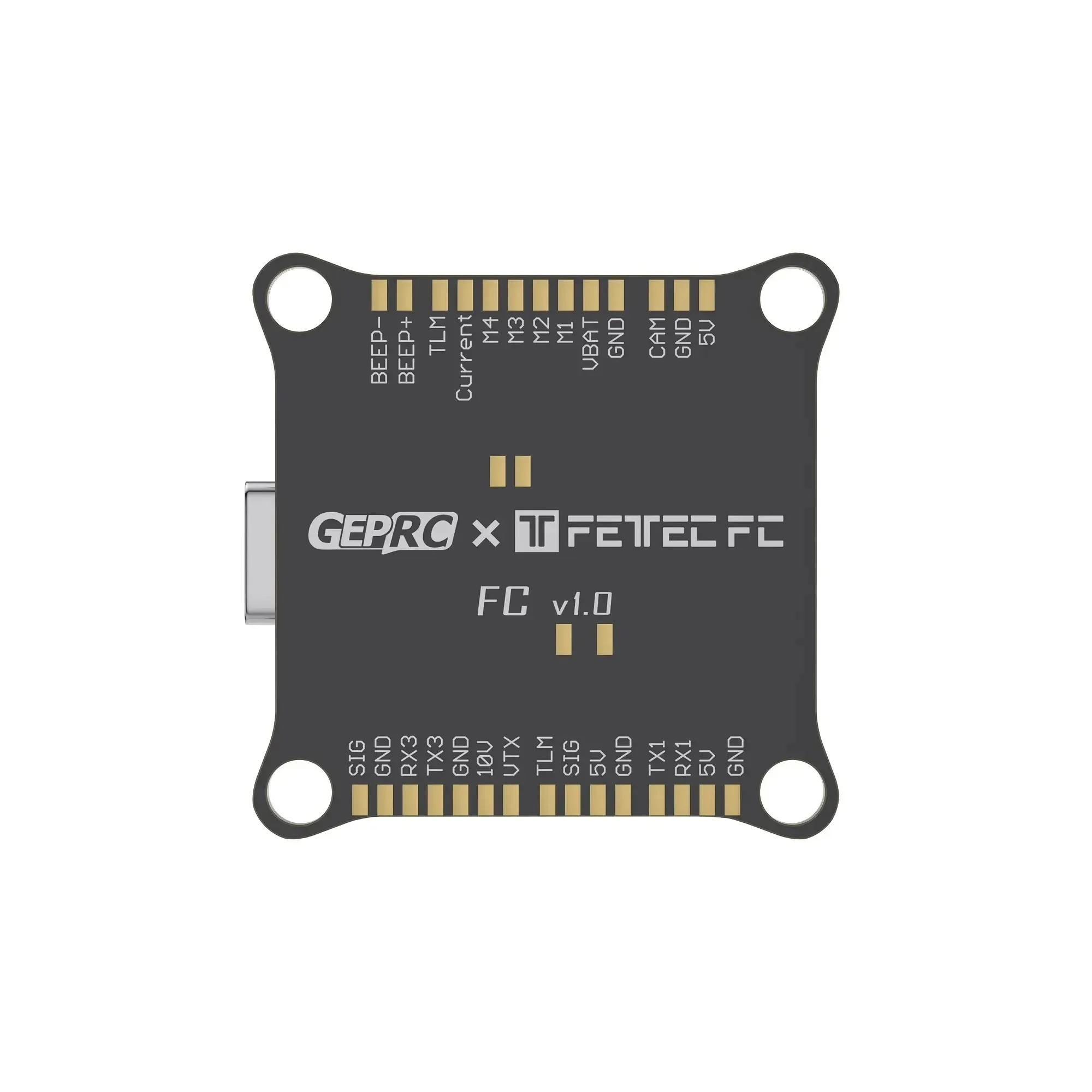 GEPRC Fettec G4 Alpha GF50A FPV Stack G473 controlador de vuelo FETTEC S2M Dshot2400 GF50A 4 en 1 ESC para FPV modelo de Dron de estilo libre