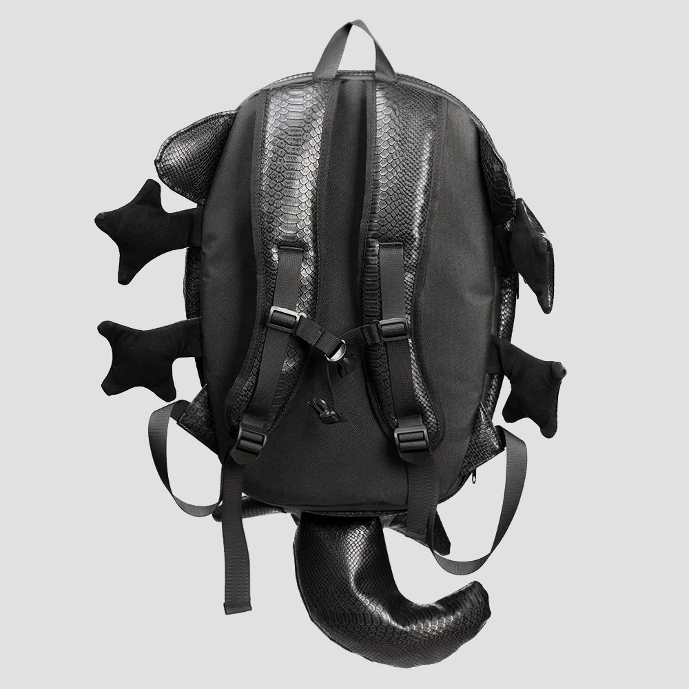 Motorcycle Helmet Bag Shark Bag Backpack Creative Student Bag Cartoon Backpack Personalized Monster for Men and Women