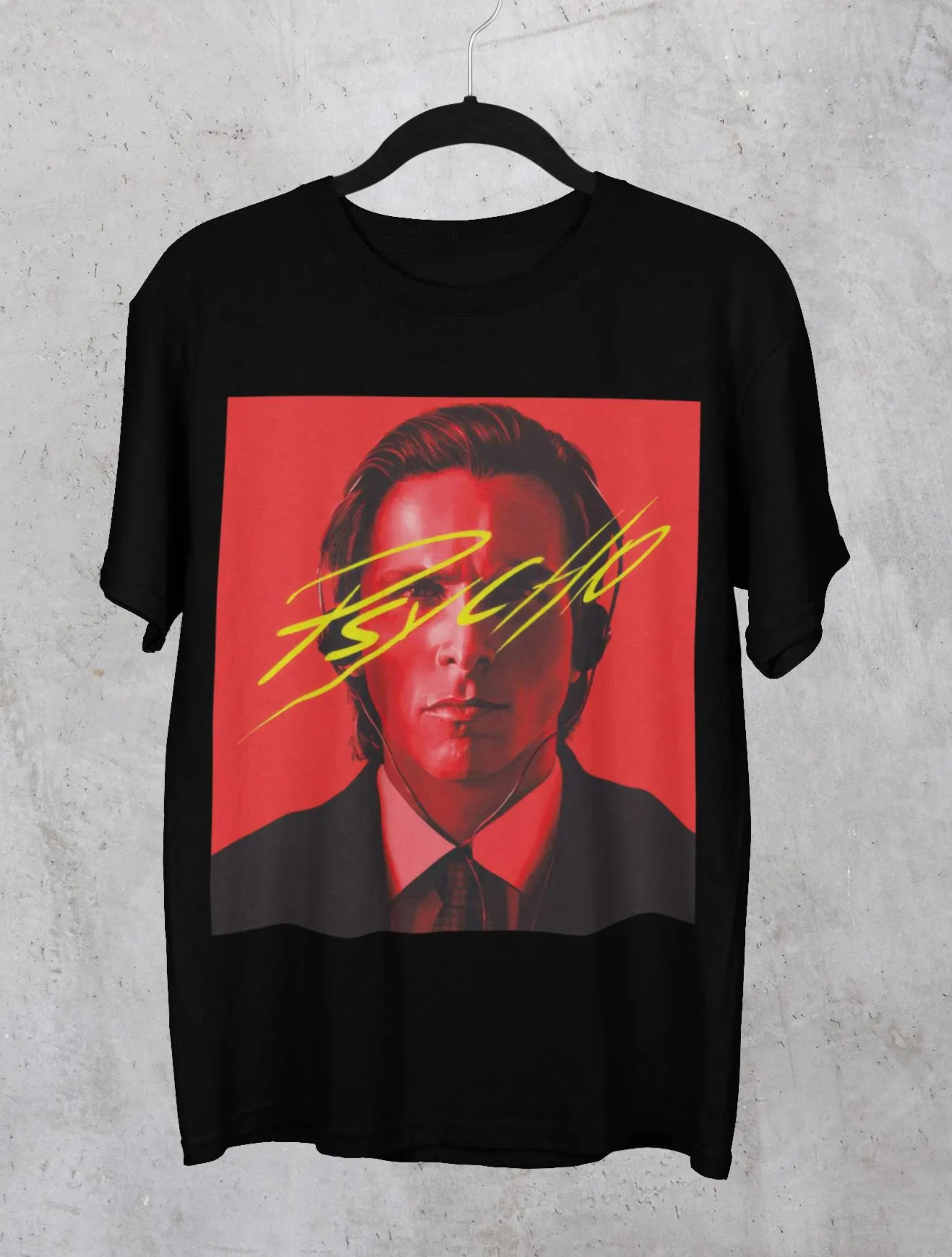 American Psycho Movie Printed T-shirt for Women's Spring/Summer Fashion Trend Pure Cotton Top Neutral Short Sleeve T-shirt