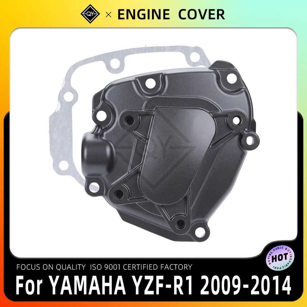 

LQYL Engine Cover Stator Cover CrankCase Side Cover Motor Shell For YAMAHA YZF-R1 R1 2009 2010 2011 2012 2013 2014 YZF1000