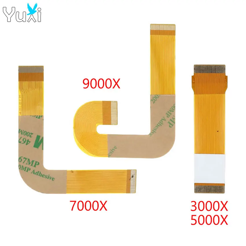 

YuXi 1pc Ribbon Cable Ribbon Cable Laser Lens Connection SCPH 9000X 30000 50000 70000 For PS2 Flexible Flat Cable