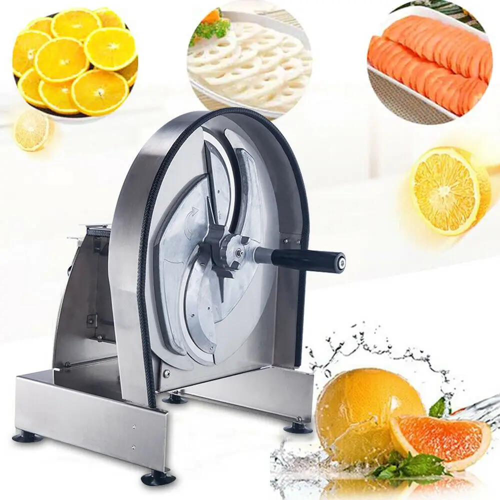 

Commercial Vegetable Slicer Stainless Steel Potato Onion Slicer Manual Fruit Cutter Cabbage Shredder