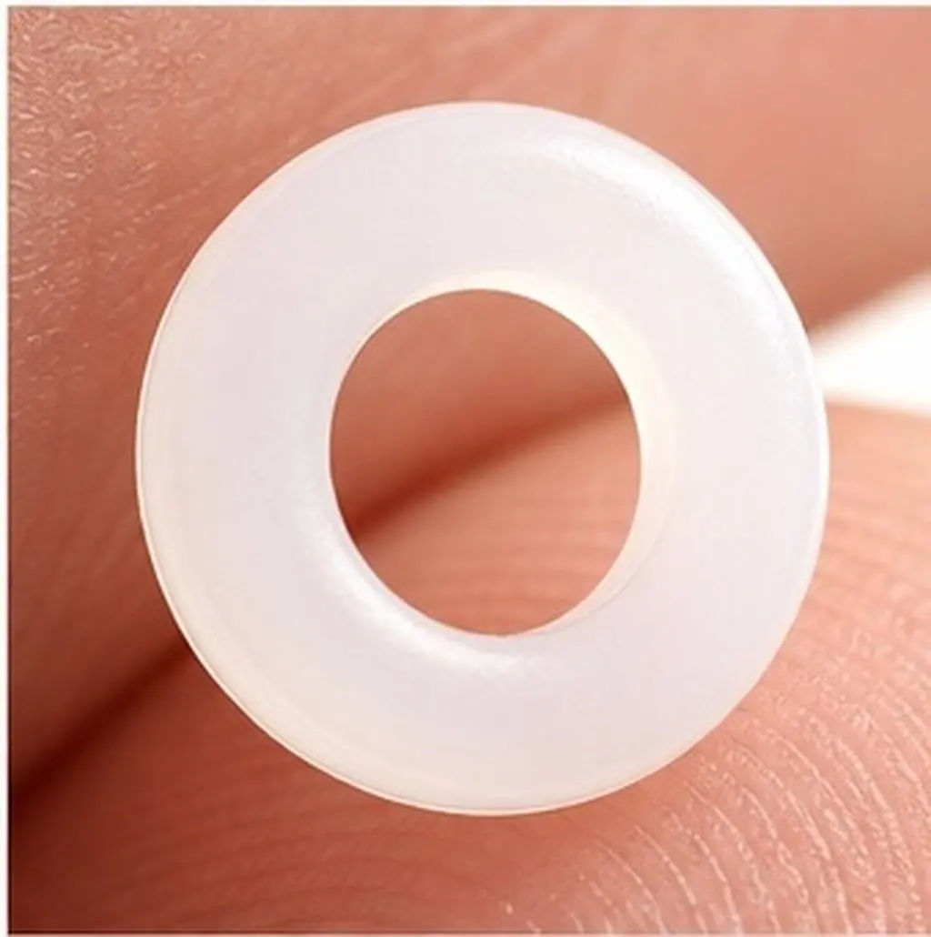 200Pcs Silicone Ring Spacer Beads Positioning Stopper Beads for Bracelets Necklaces DIY Jewelry Making Supplies