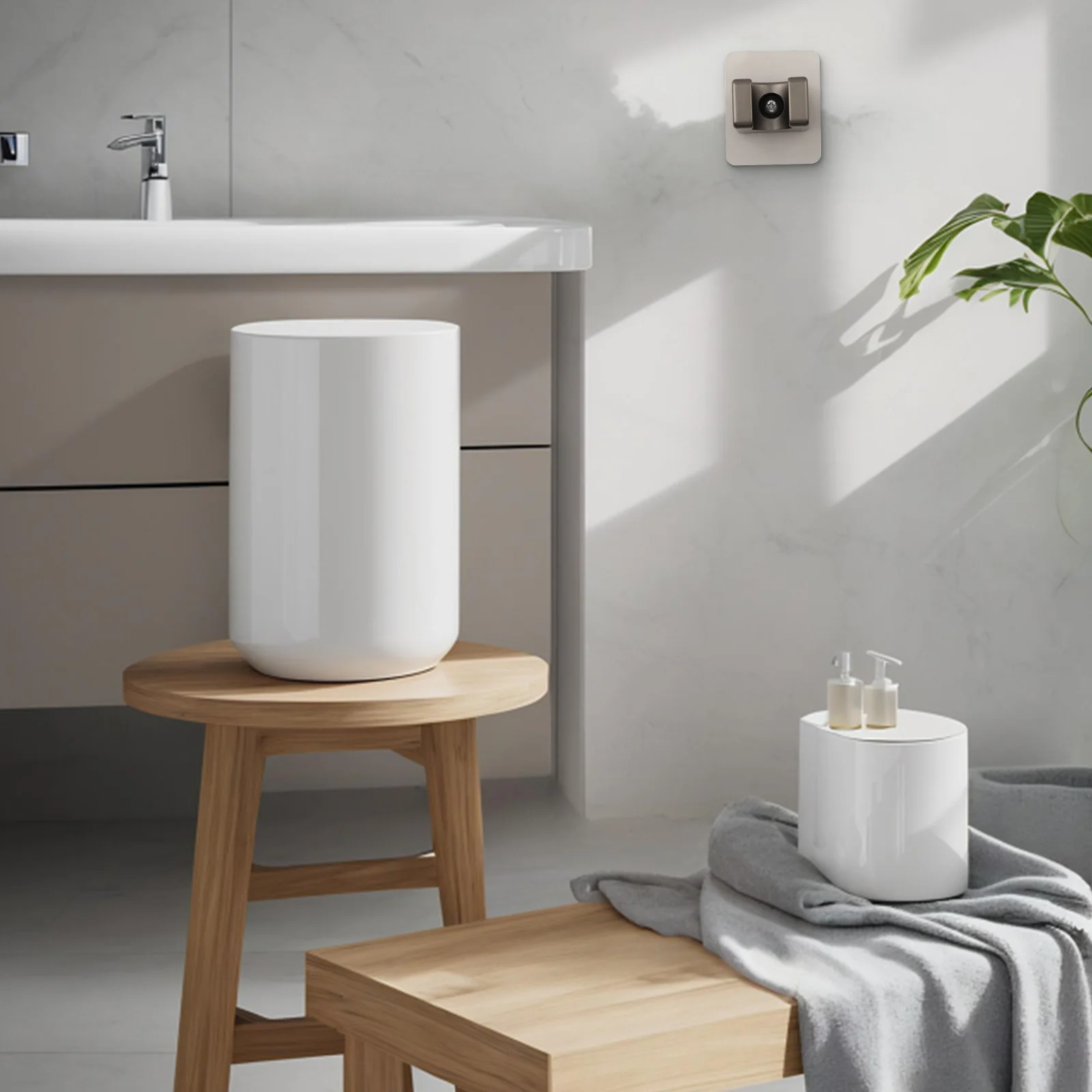 

Регулируемый держатель для душа без сверления, установка для ванной комнаты, сильная несущая способность, универсальная для нескольких сценариев