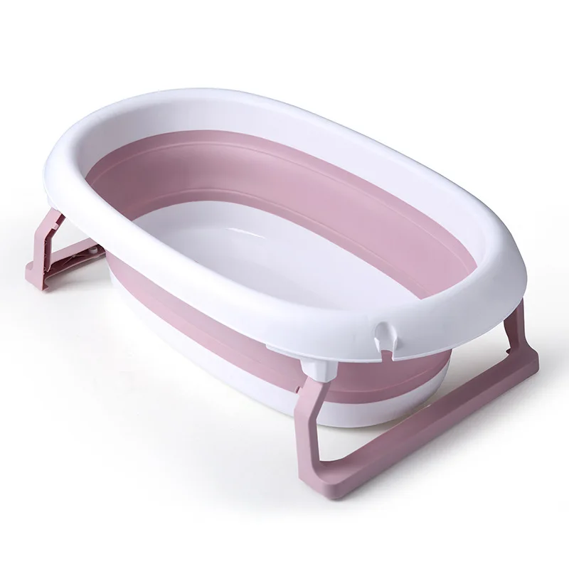 

Folding bath basin, newborn baby products, sitting and lying home, large size.