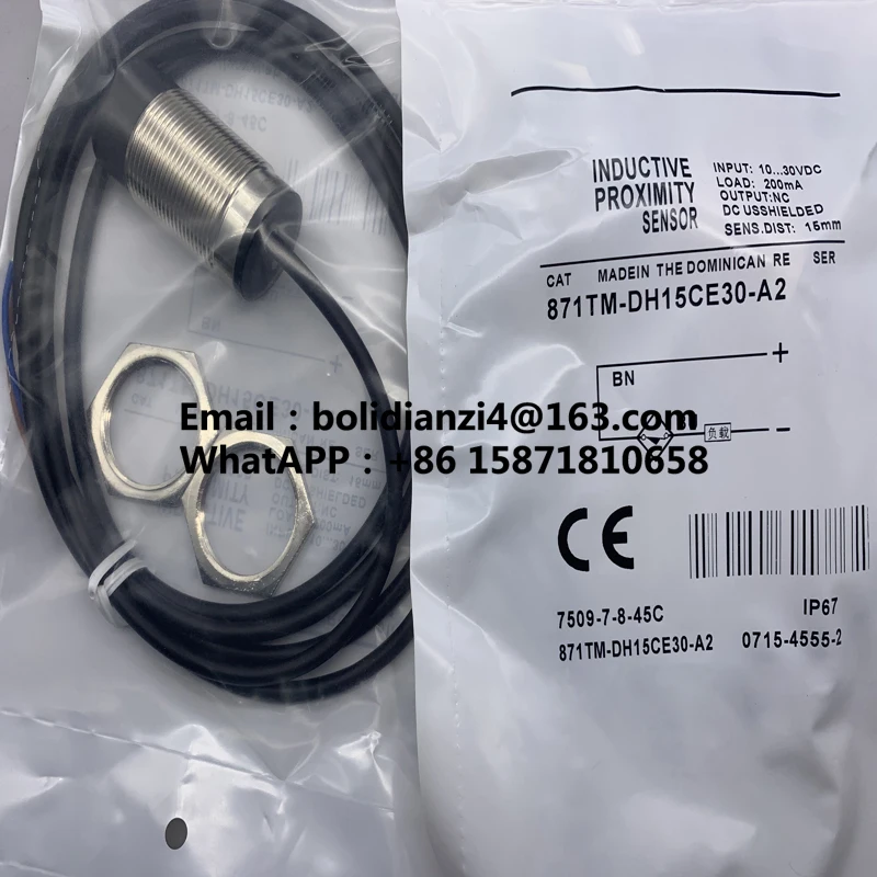 Fast Delivery All-Metal Sensor 871TM-DH15CE30-A2 871TM-DH15CP30-A2 871TM-DH15CN30-A2 In Stock