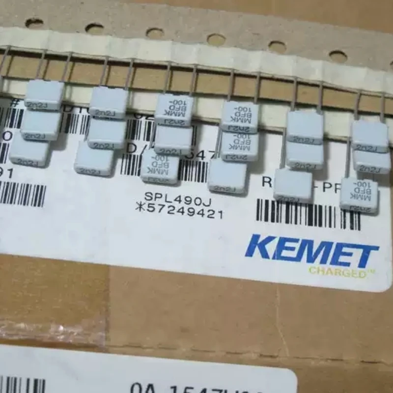 KEMET EVOX MMK5 2200PF 100V 222J film capacitor MMK5222J10L16.5