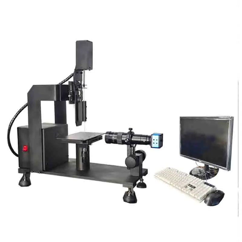 

Optical Automatic Water Drop Angle Tester Liquid Surface Tension Static and Dynamic Tester Contact Angle Measuring Instrument