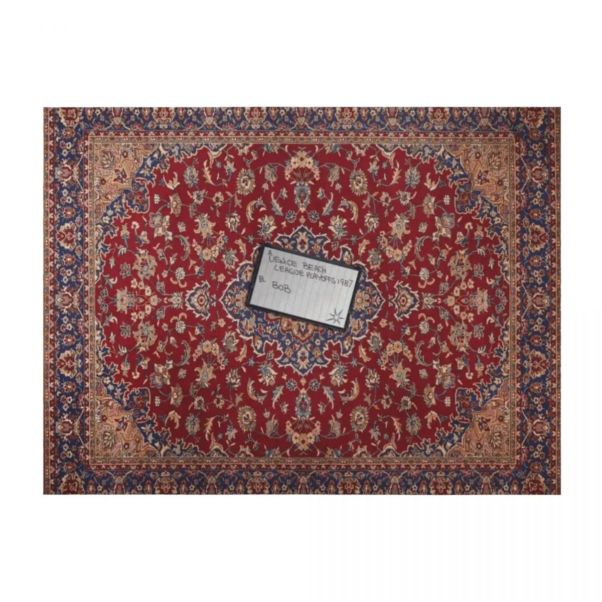 

Lebowski's tape bowling playoffs Throw Blanket Plaid blankets ands Extra Large Throw Sofa Quilt Blankets