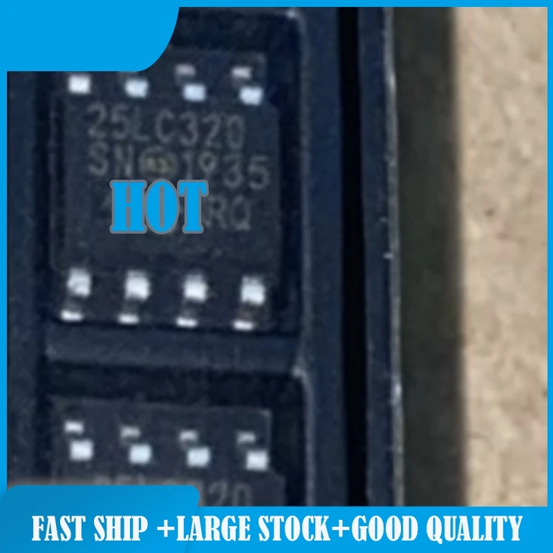 

50pcs/lot 25LC320-I/SN 25LC320T-I/SN 25LC320 8 100% New