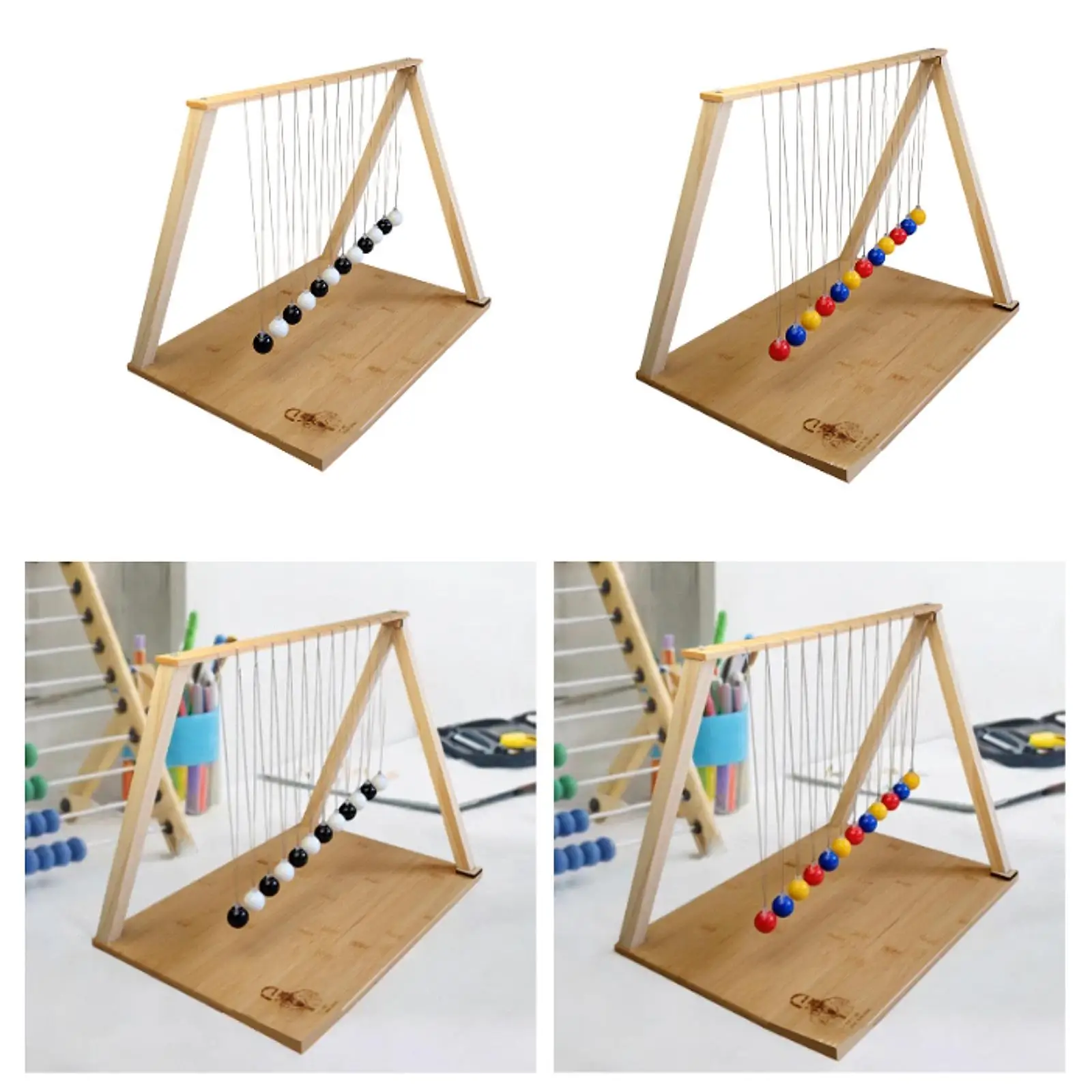

Newton Cradle Science Toy Physics Educational Toy for Holiday Unique Gifts