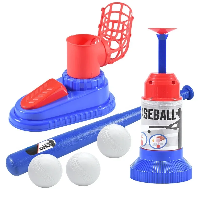 Children Baseball Automatic Ball Machine Outdoor Toy Catapult Baseball Parent-child Interactive Sports Puzzle game Baseball Set