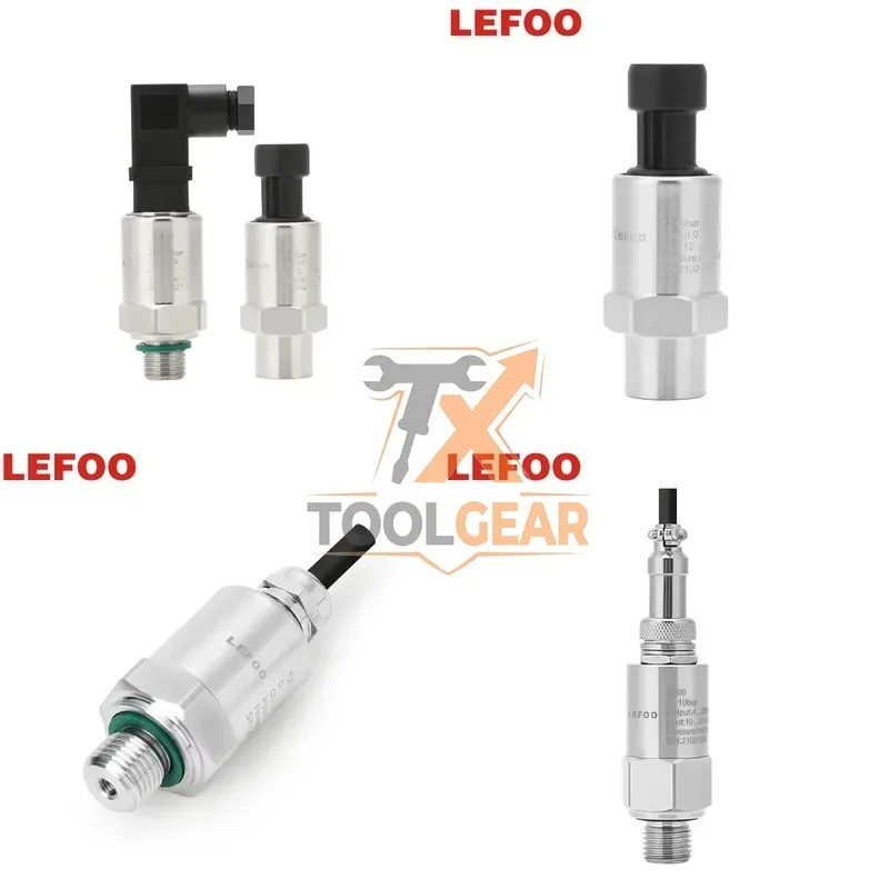 2026hotsale* LEFOO Smart 4-20mA Output Air Pressure Sensor Water Oil Pressure Transmitter Transducer Natural Pressure