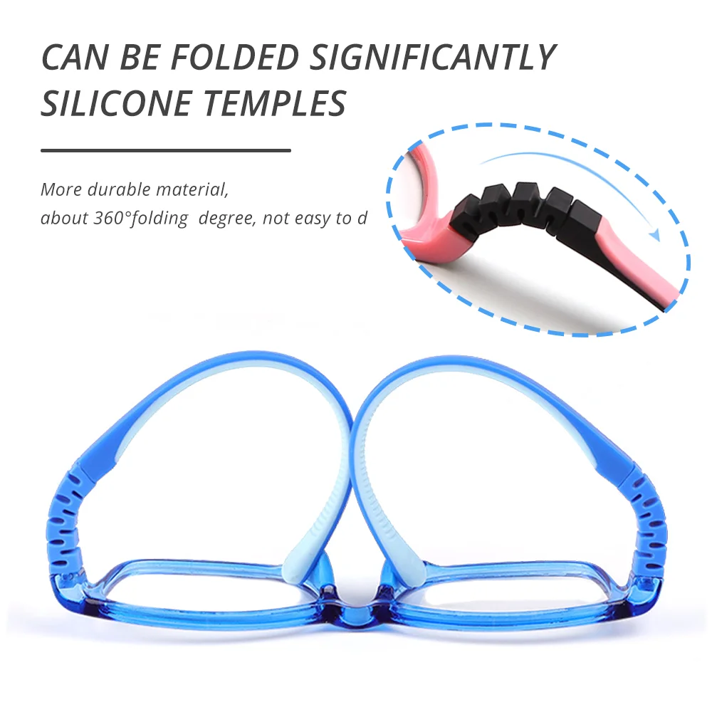 แว่นตาเด็ก TR90 แบบยืดหยุ่น พร - Women'S Fashion Glasses With Clear Lenses บทวิจารณ์และราคา